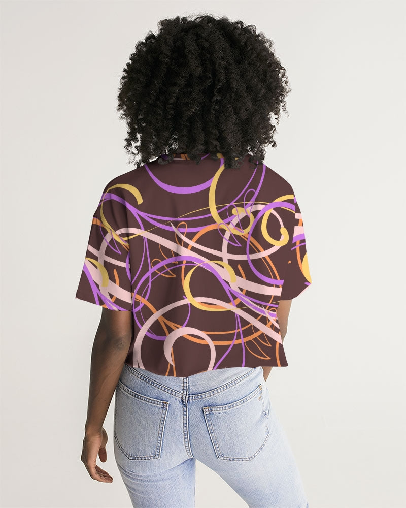 N-VEIN | Women's Lounge Cropped Tee