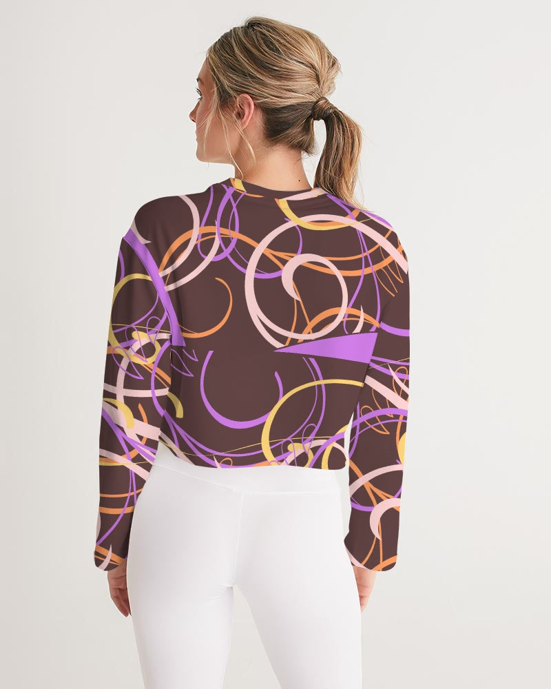 N-VEIN 2 | Women's Cropped Sweatshirt