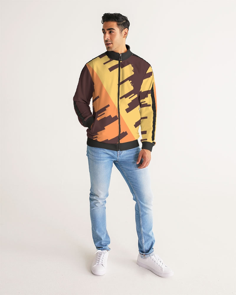 N-Vein | Men's Stripe-Sleeve Track Jacket