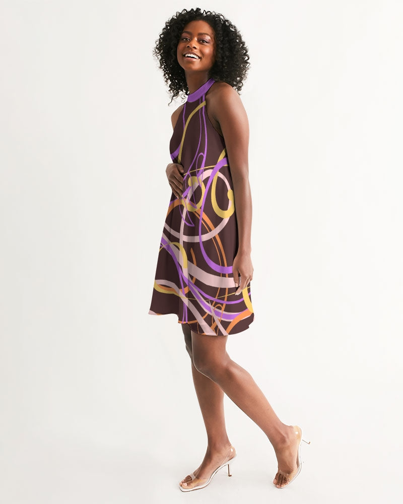 N-VEIN 2 | Women's Halter Dress