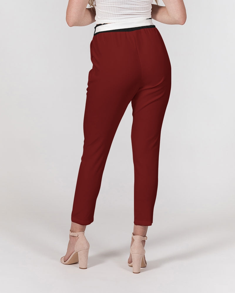 KARDIAC | Women's Belted Tapered Pants