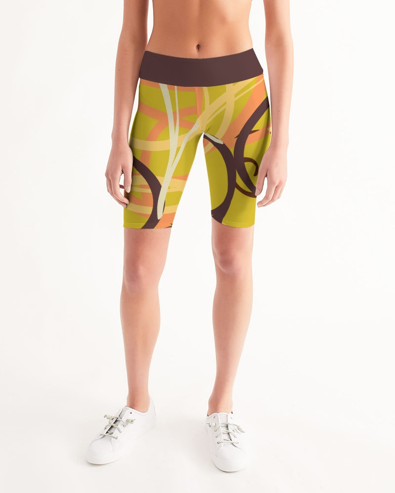 N-VEIN  | Women's Mid-Rise Bike Shorts