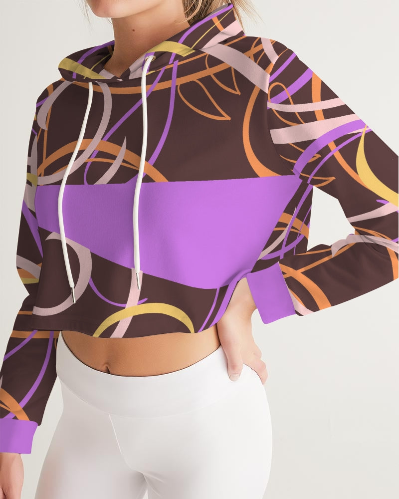 N-VEIN | Women's Cropped Hoodie