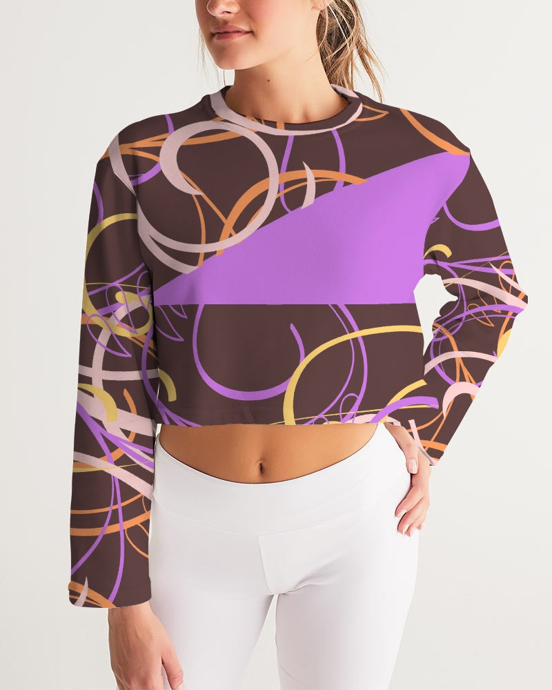 N-VEIN 2 | Women's Cropped Sweatshirt