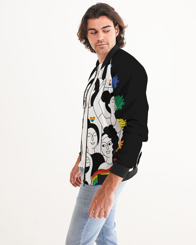 L.O.L  2023 BLK Men's Bomber Jacket