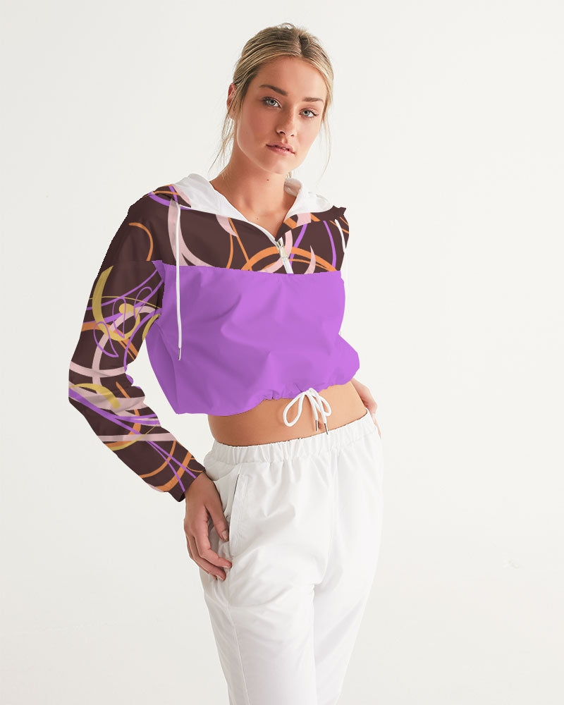 N-VEIN | Women's Cropped Windbreaker