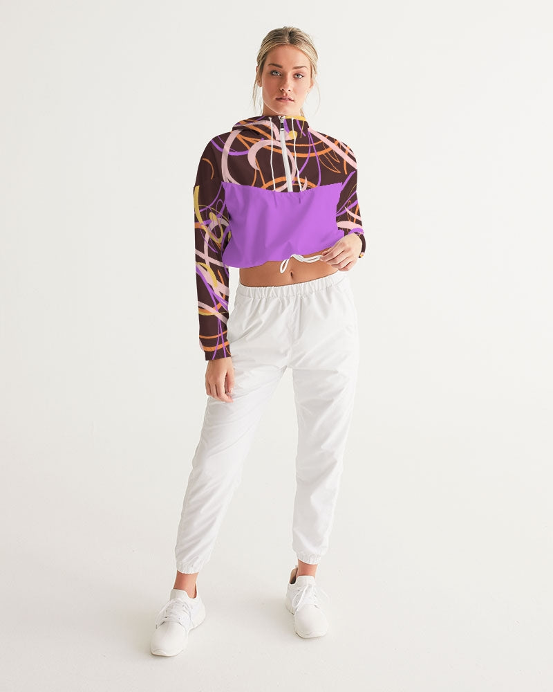 N-VEIN | Women's Cropped Windbreaker