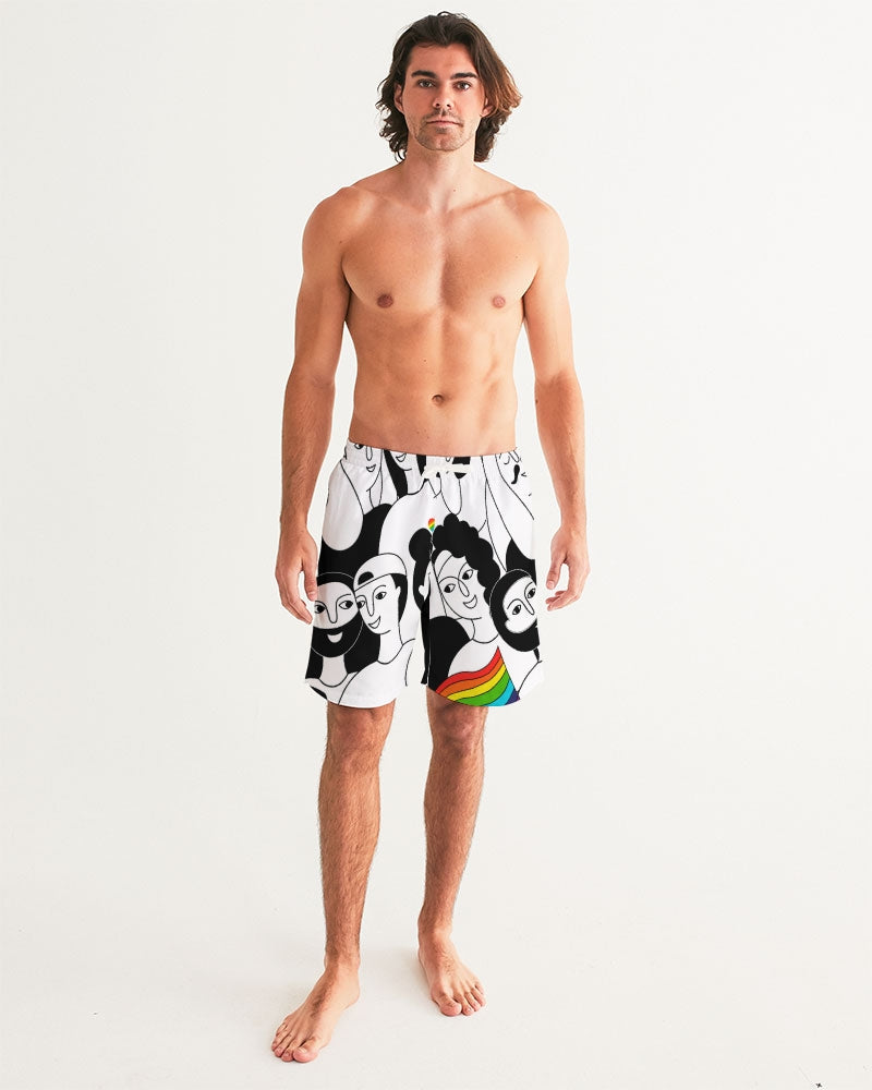 L.O.L  2023 BLK Men's Swim Trunk