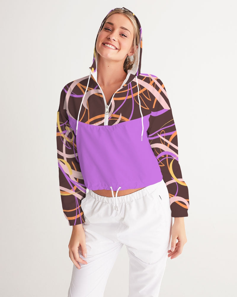 N-VEIN | Women's Cropped Windbreaker