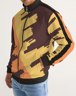 N-Vein | Men's Stripe-Sleeve Track Jacket