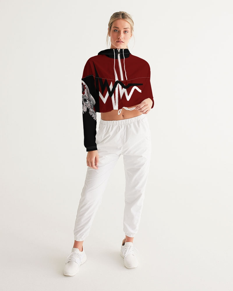 KARDIAC| Women's Cropped Windbreaker