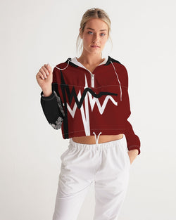 KARDIAC| Women's Cropped Windbreaker