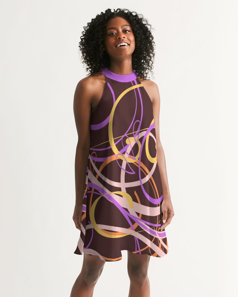 N-VEIN 2 | Women's Halter Dress