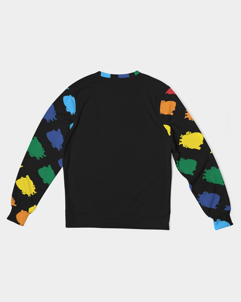 L.O.L  2023 BLK Men's Classic French Terry Crewneck Pullover