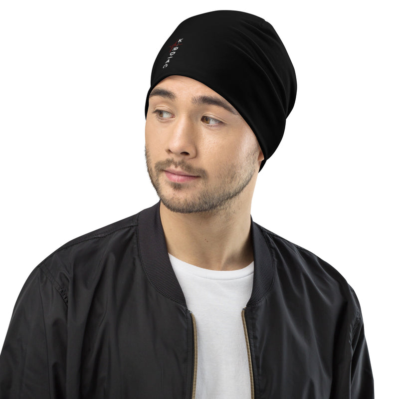 SINODE | Beanie BLK STITCH