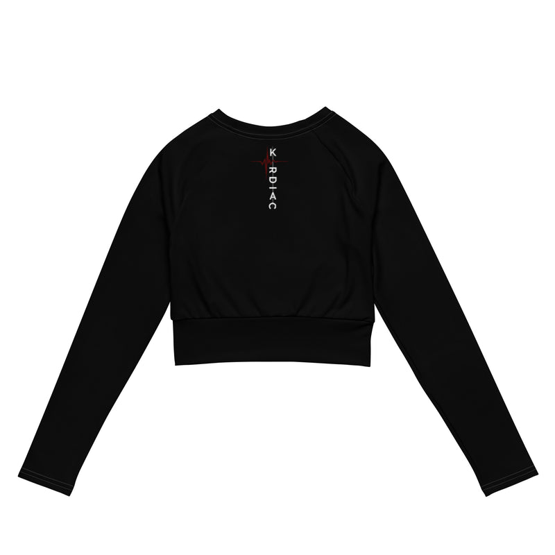 SINODE | Long-sleeve crop top