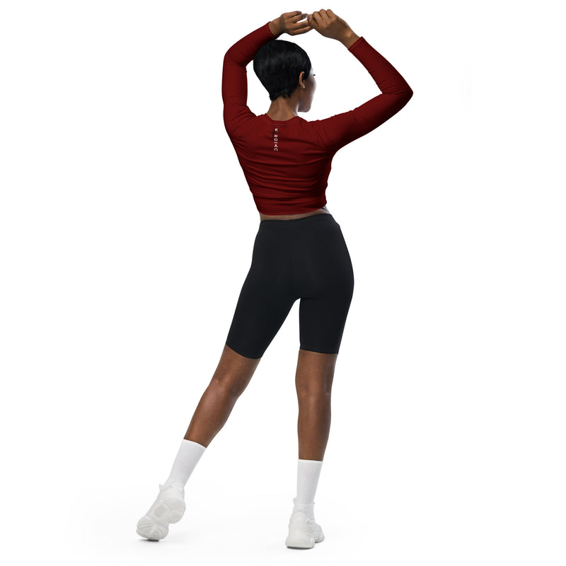 SINODE | Women's long-sleeve crop top