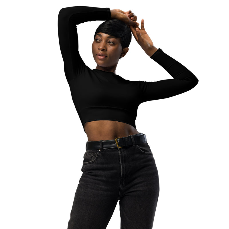 SINODE | Long-sleeve crop top