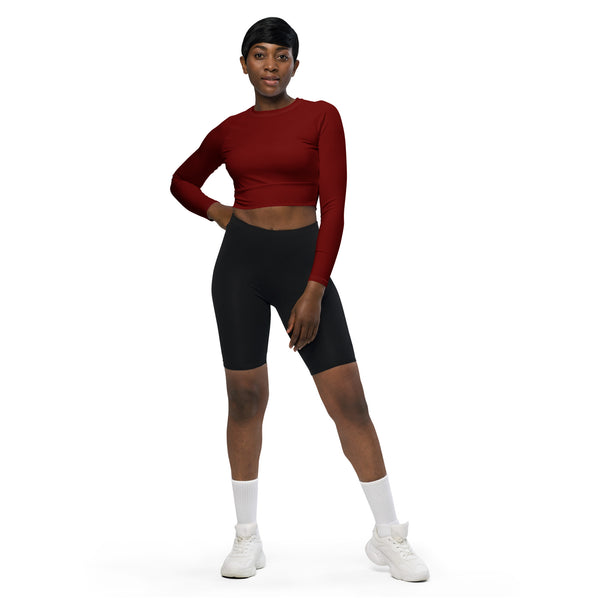 SINODE | Women's long-sleeve crop top