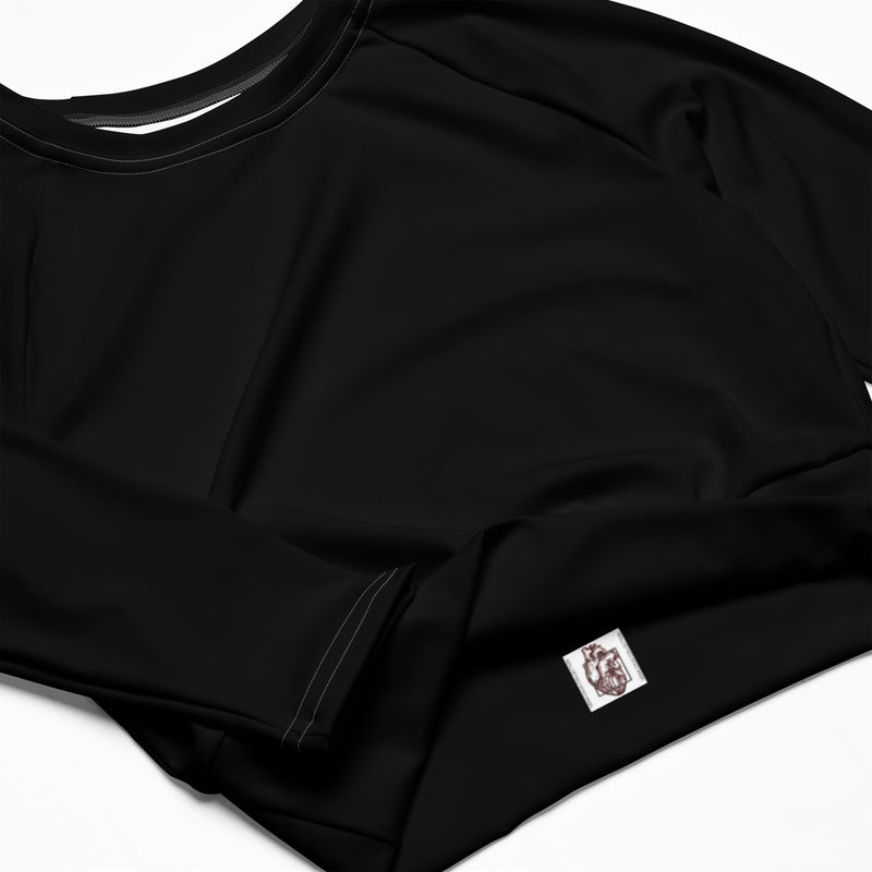 SINODE | Long-sleeve crop top