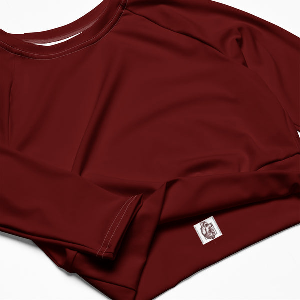 SINODE | Women's long-sleeve crop top