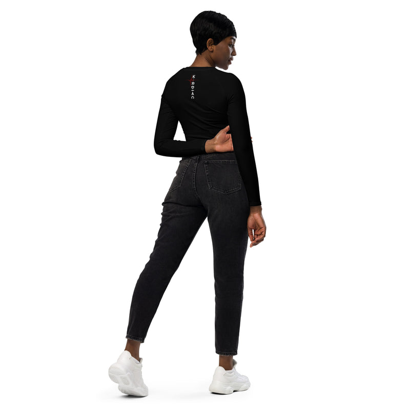 SINODE | Long-sleeve crop top