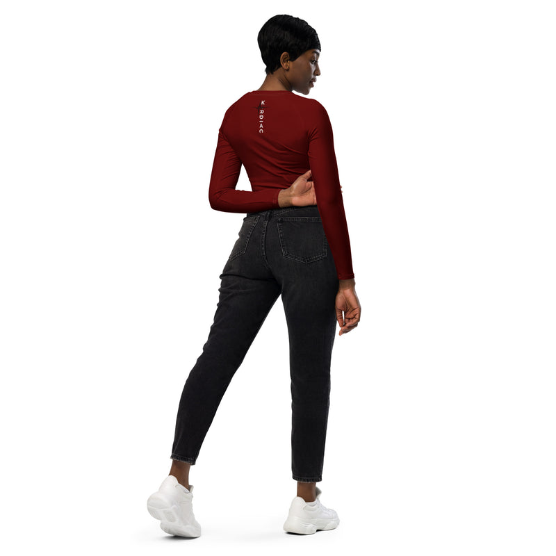 SINODE | Women's long-sleeve crop top