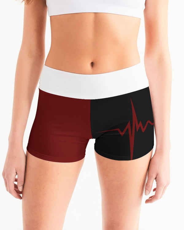 KARDIAC | Women's Mid-Rise Yoga Shorts