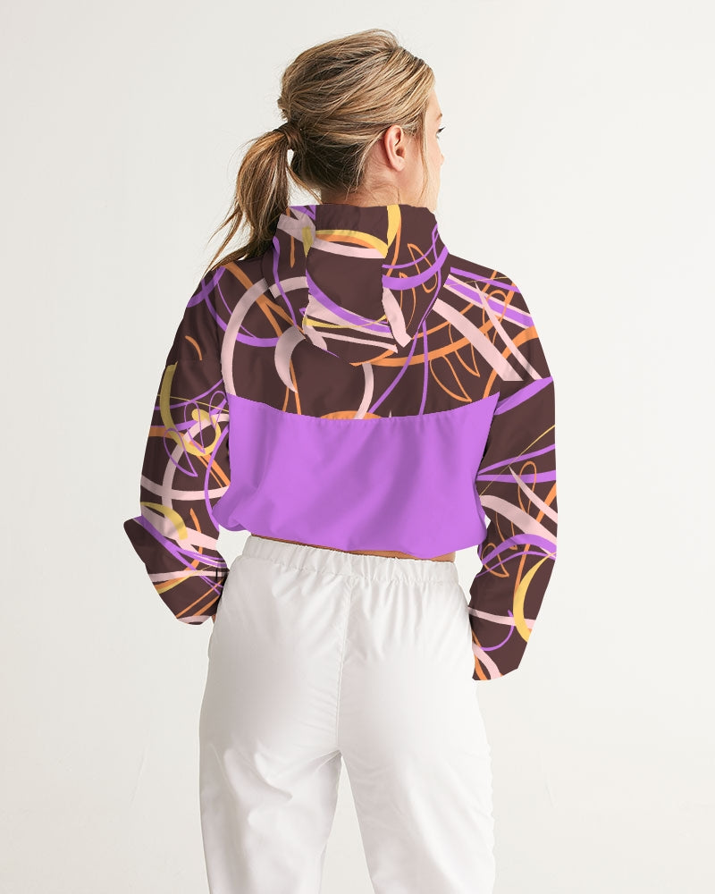 N-VEIN | Women's Cropped Windbreaker