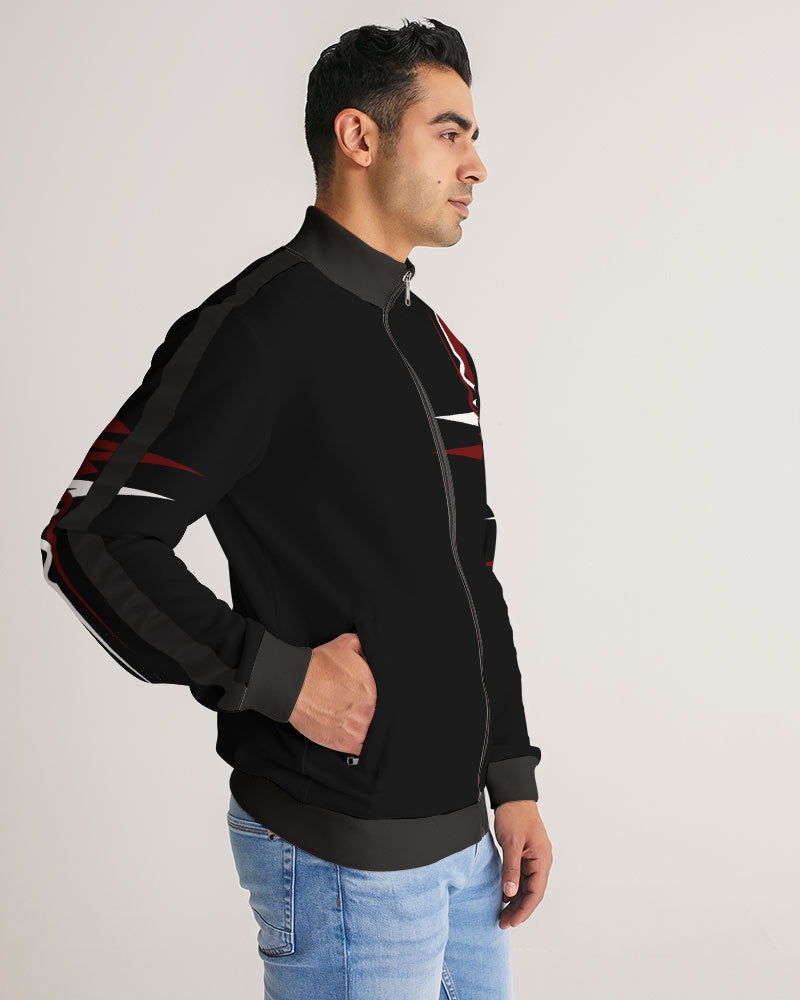 KARDIAC COLLECTION | Men's Stripe-Sleeve Track Jacket