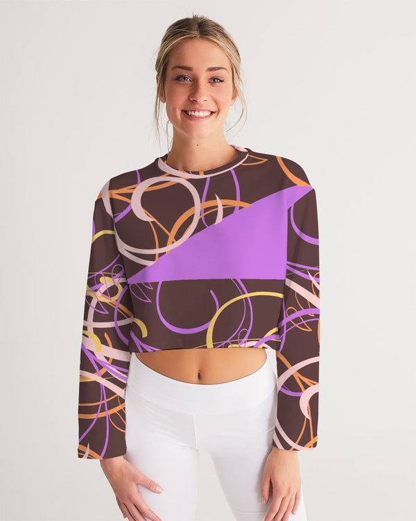 N-VEIN 2 | Women's Cropped Sweatshirt