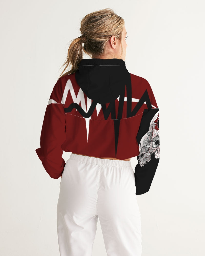 KARDIAC| Women's Cropped Windbreaker